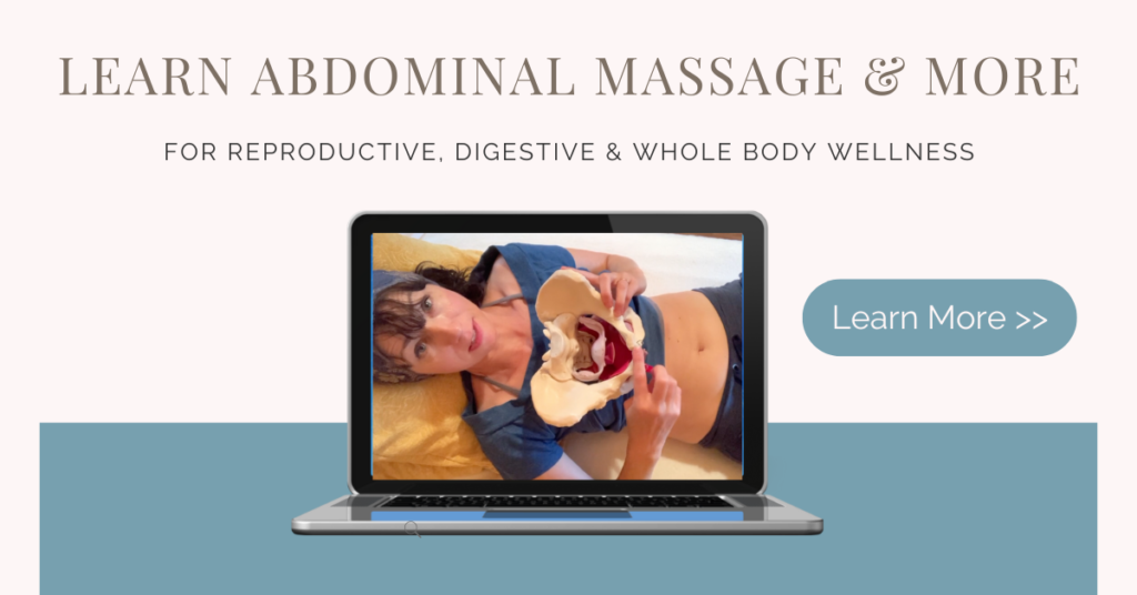 Learn Abdominal Massage online Learn More banner