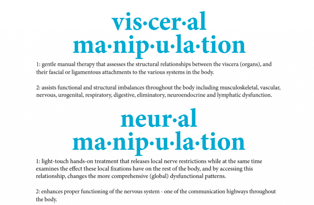 Visceral & Neural Manipulation Nurturance