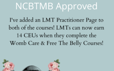 Updated CEUs for Massage Therapists