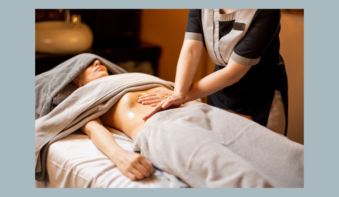 Learn abdominal massage.